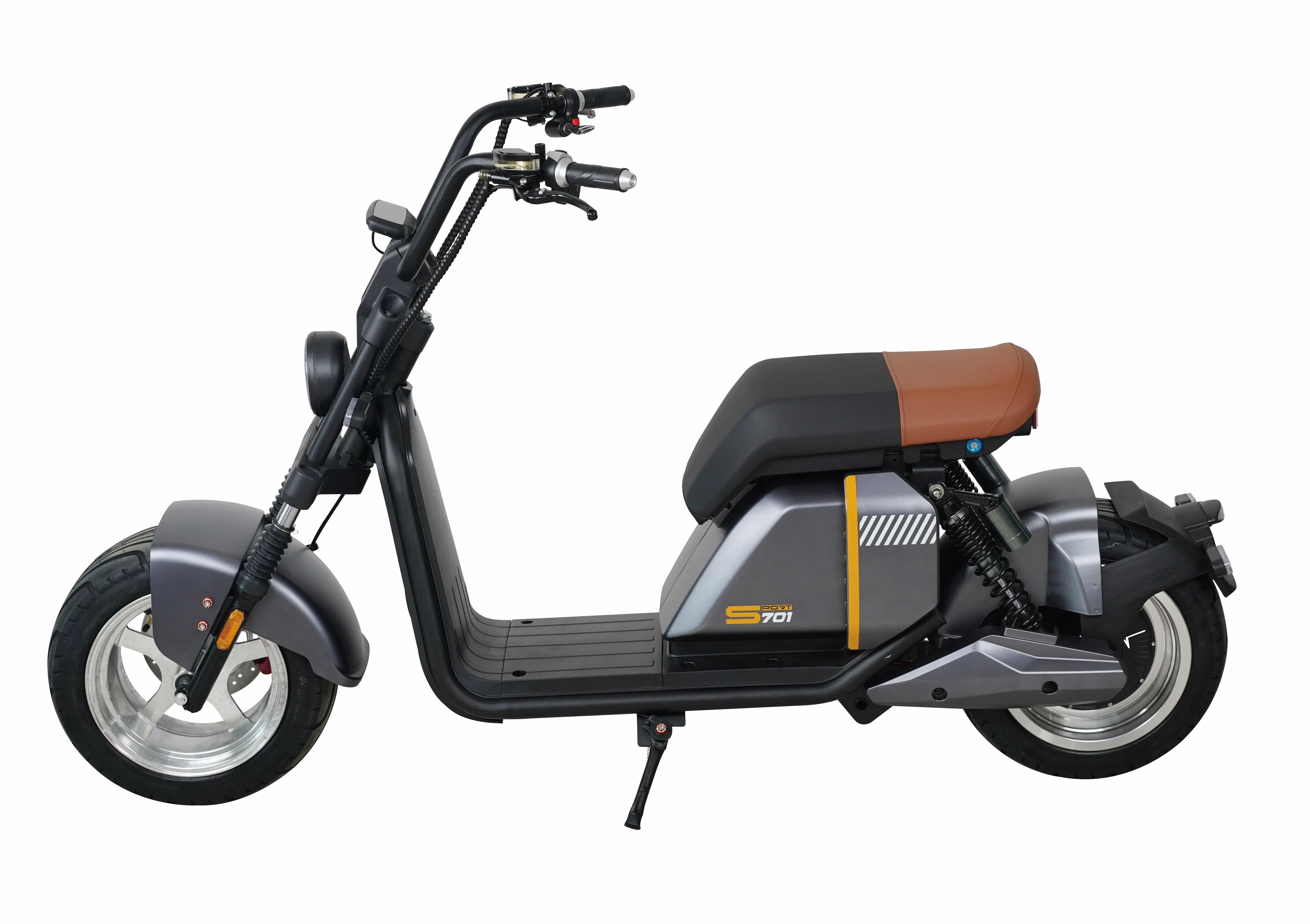 Amoto Overzeese Magazijn Eec 3000W 70 Km/h Elektrische Motorfiets Dikke Band Elektrische Scooters Citycoco Voor Volwassenen