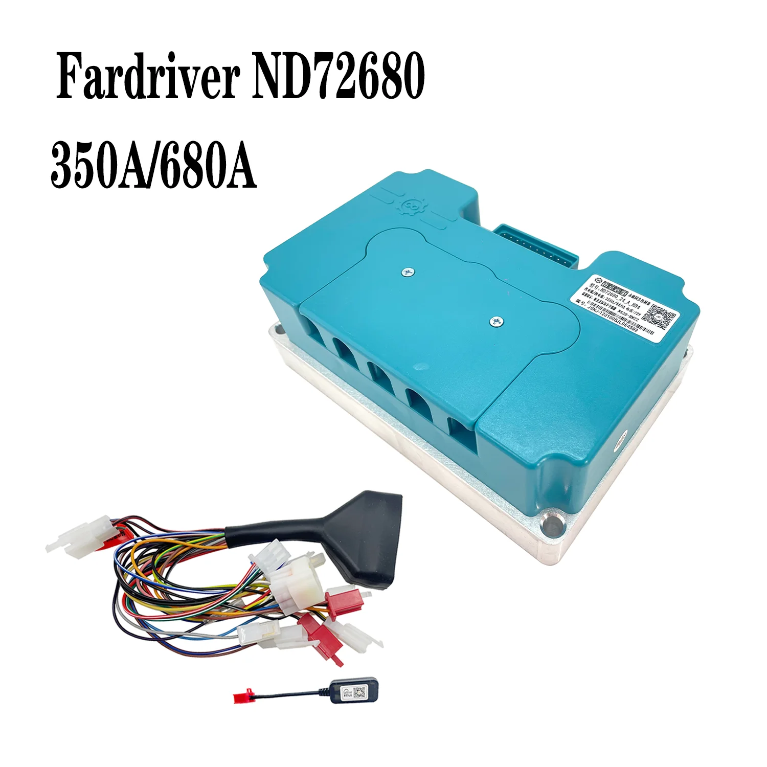 

Nanjing Fardriver ND72680 60V-72V 350A DC sine wave electric scooter scooter Bluetooth debugging programming motor controller