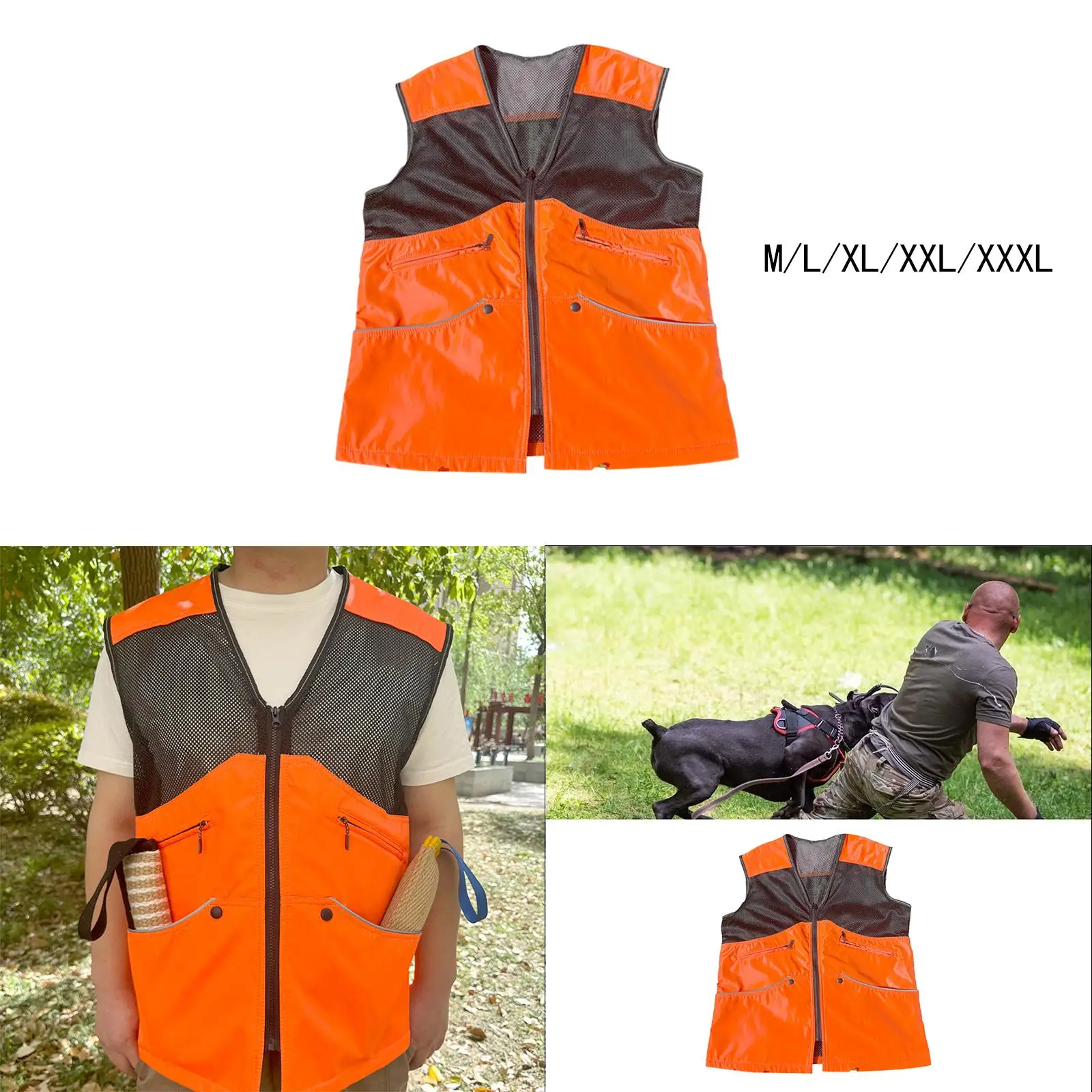 

Summer Dog Handler Training Vest Comfortable Lightweight Sleeveless Clothes
