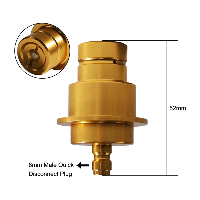소다스트림 테라 듀오 아트 퀵 커넥트 어댑터 워터 메이커 머신 소다 머신 커넥터 8mm A에 맞는 ABVI-CO2 어댑터 부품