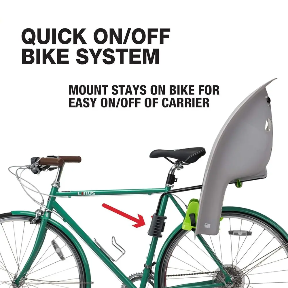 Gray Rear Shell Child Carrier