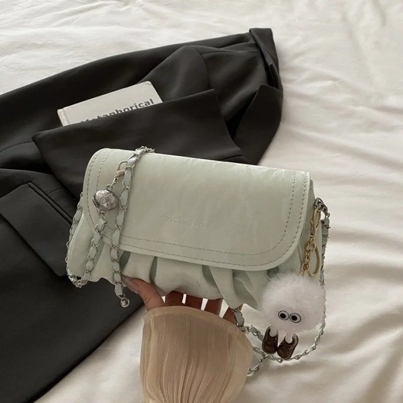 

Luxury Famous Designer Elegant Leather Handbag For Women, Classic Crossbody Bag Messenger Popular Ladies Fashion