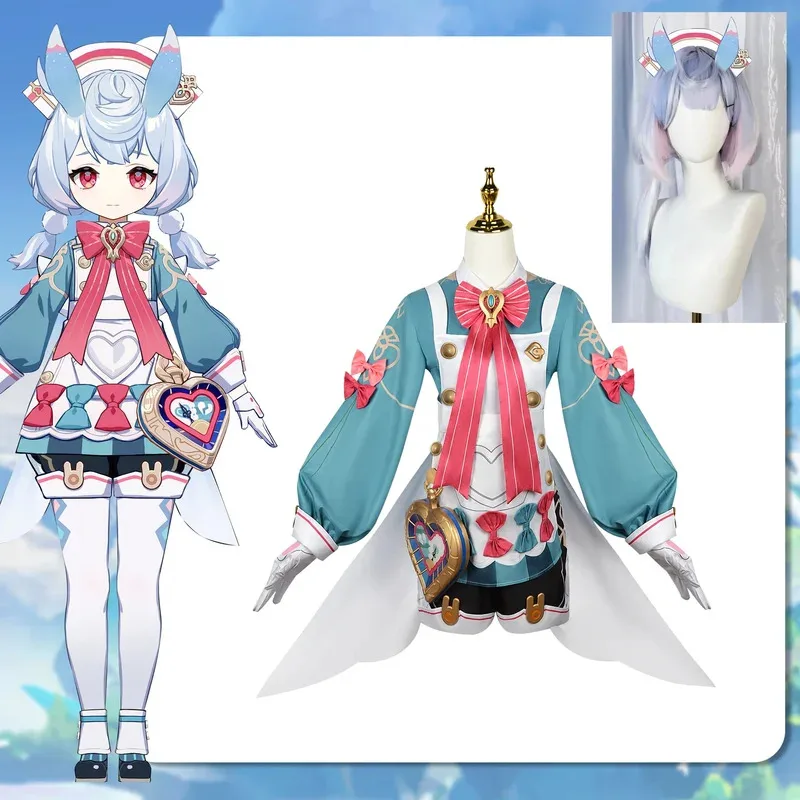 

Impact Sigewinne Cosplay Costume Adult Carnival Uniform Wig Anime Halloween Party Costumes Masquerade Women Game