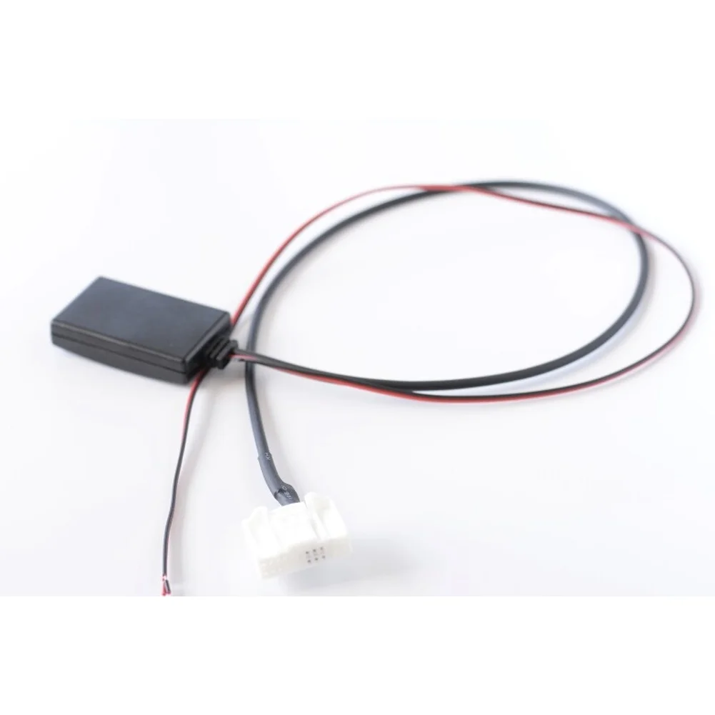 Hands-Free Car Kit Car AUX Adapter Stable Wireless Connection Clear Sound Quality Lightweight Portable Design Black