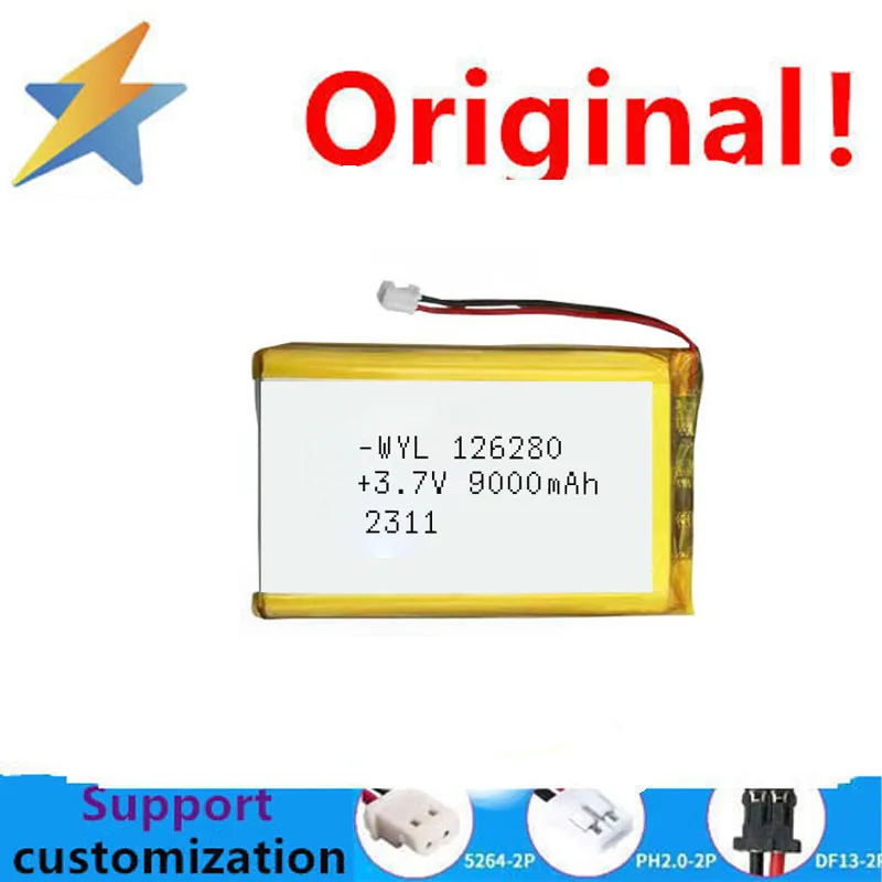

buy more will cheap 126280 Polymer Lithium Battery 10000mAh 3.7V High Voltage 10,000mAh NCM Soft Pack Cell