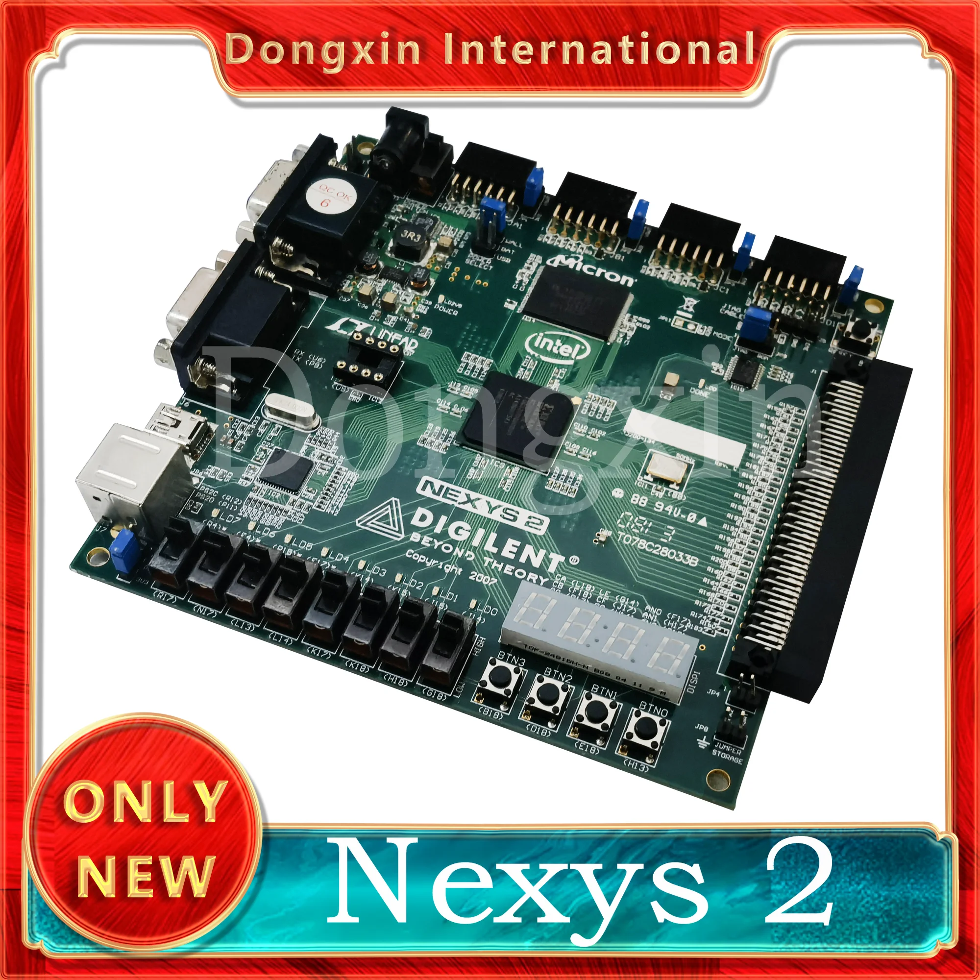 Nexys 2xc3s500e Xilinx SPARTAN-3E FPGA Digilent, developed by