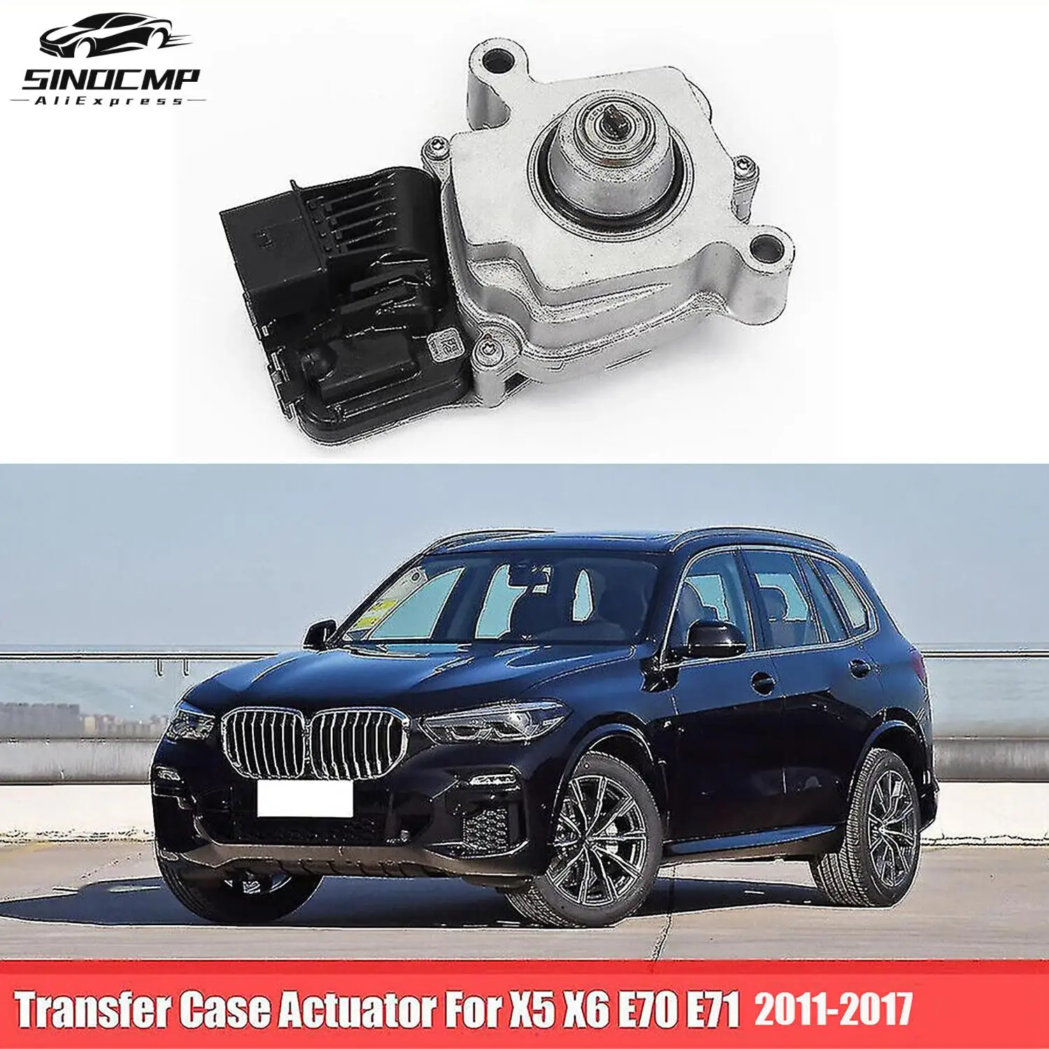 

Transfer Case Actuator 27607643762 For BMW X5 E70 X6 E71 2011-2013 ATC450 Car Automatic Transmission Components Case Actuator