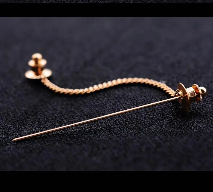 المعادن شرابة رابطة عنق طوق بار دبوس كليب الفاخرة التلبيب دبابيس ودبابيس أنيق التعادل اكسسوارات هدية مجوهرات للمناسبات الرسمية #4