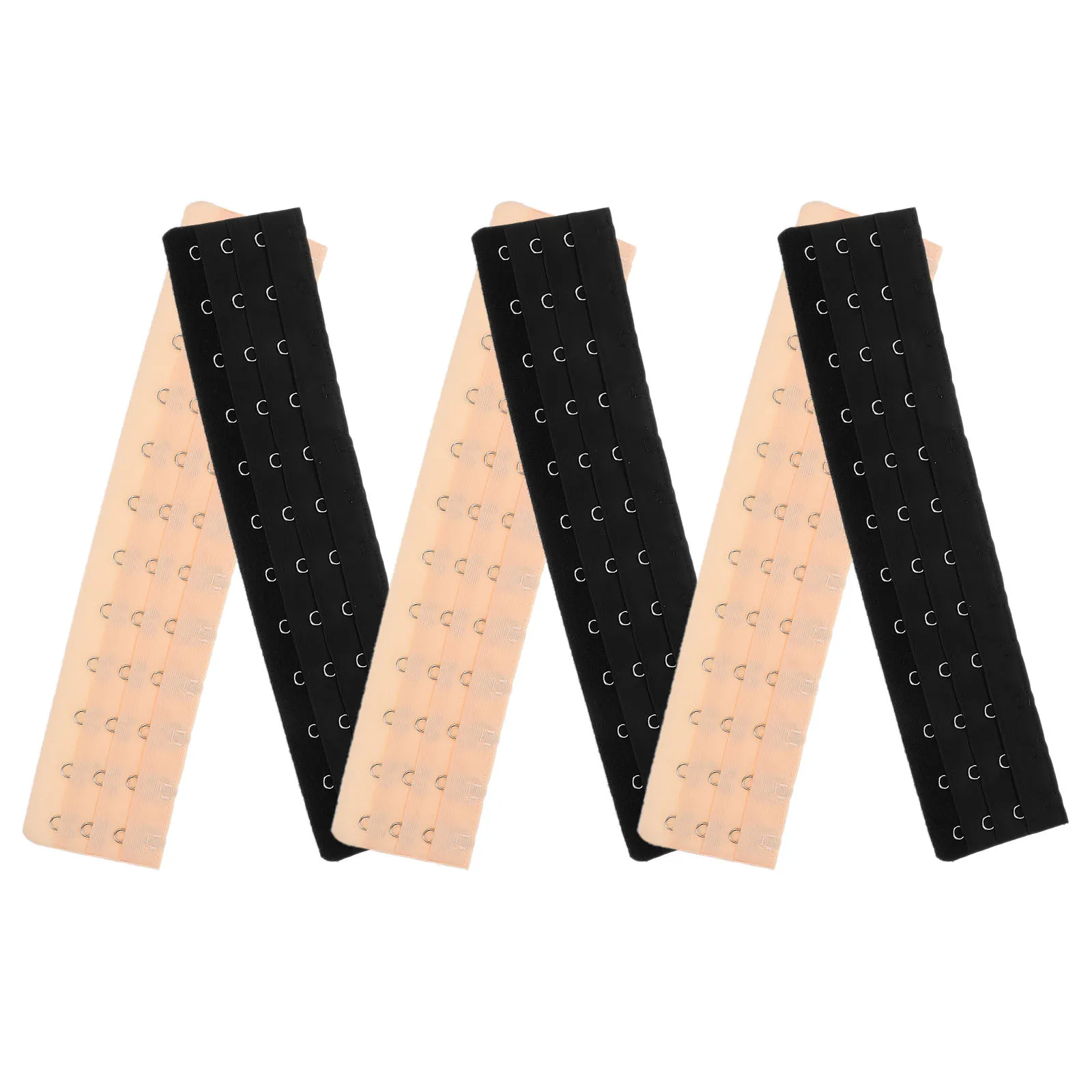 

6pcs Bra Clips for Women Girls Nude Underwear Strap Adjuster Buckles Daily Wear Comfort