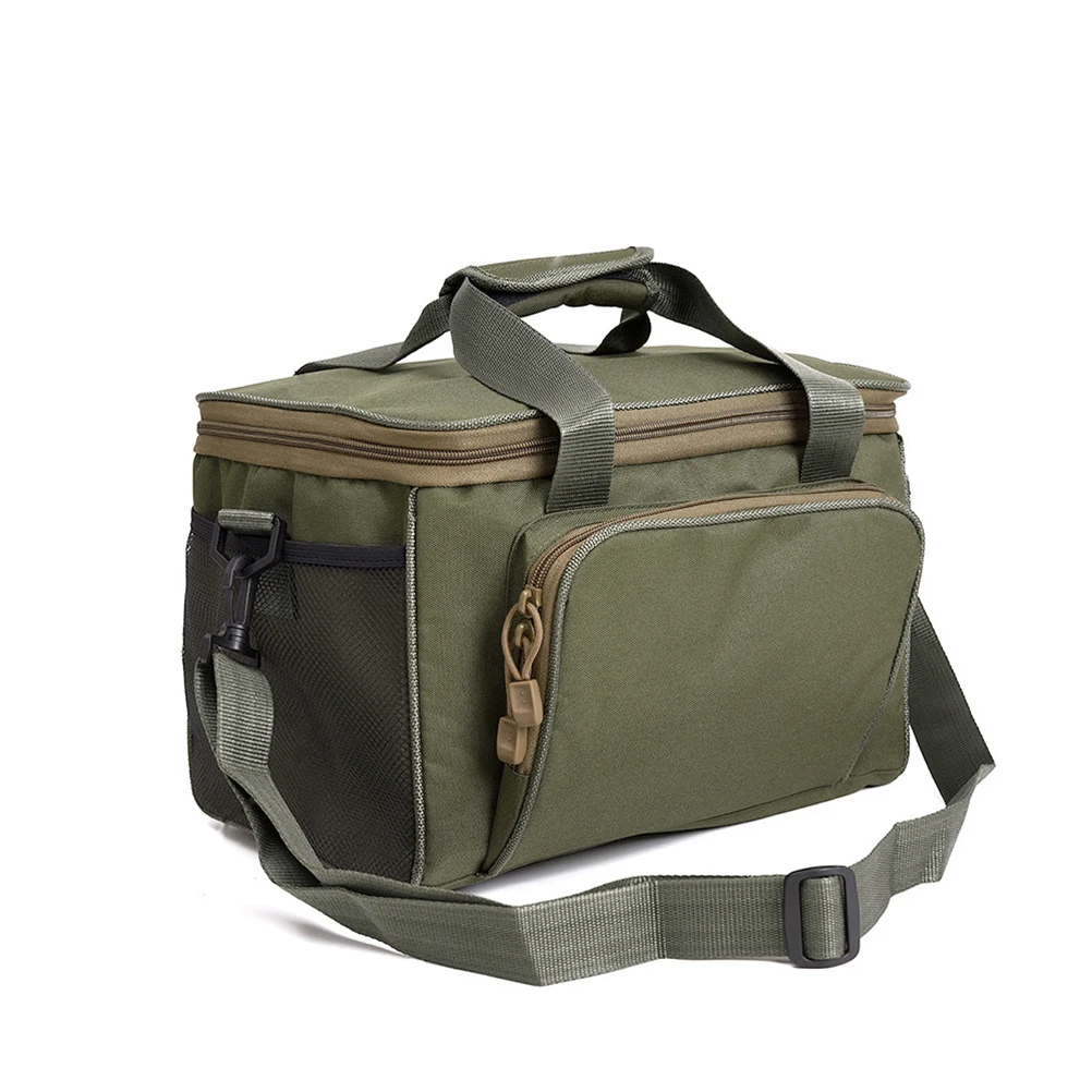 

Hard Bait Fishing Tackle Bag Durable Oxford Waterproof Adjustable Shoulder Backpack Accessory Storage Tool Pouch Man