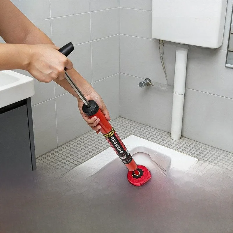 

High Pressure Air Toilet Pipe Blockage Tool Bathroom Sink Drain Cleaner Plumbing Tool Household Cleaning Equipment