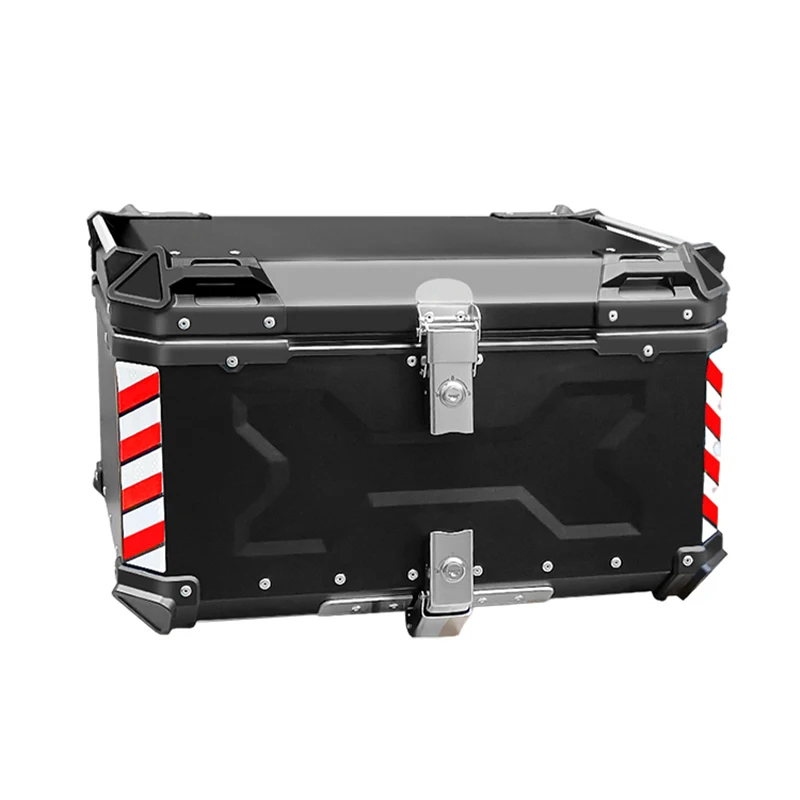 

Factory Hot Selling F2-MOTO Motorcycle Delivery Box Aluminum Motorcycle Top Box Motorcycle Luggage Box