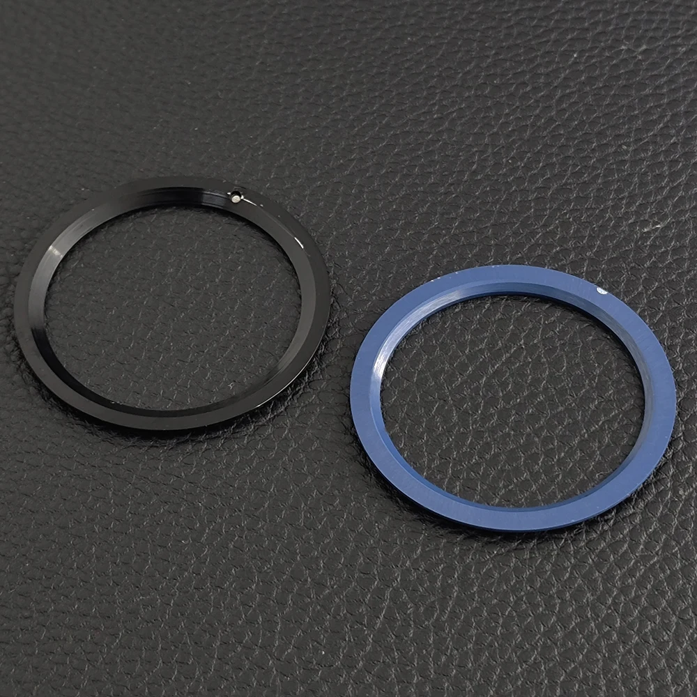 37,5mm*30,5mm Uhrenlünette Passend für Austauschbare Mechanische Uhrengehäuseteile Keramik/Aluminium-Lünette Uhrenzubehör – Detail 4