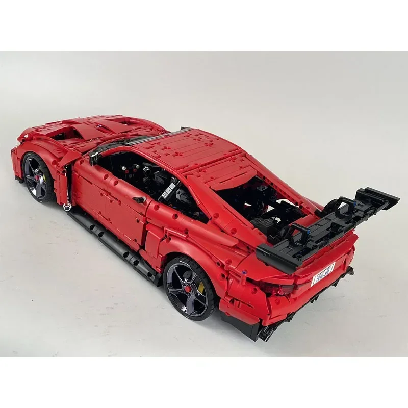 

Famous Designer New MOC-161785 Super Racing M4 GT3 Classic Sports Car 3780pcs 1:8 Scale Racing Building Block Toy Boy DIY Toys