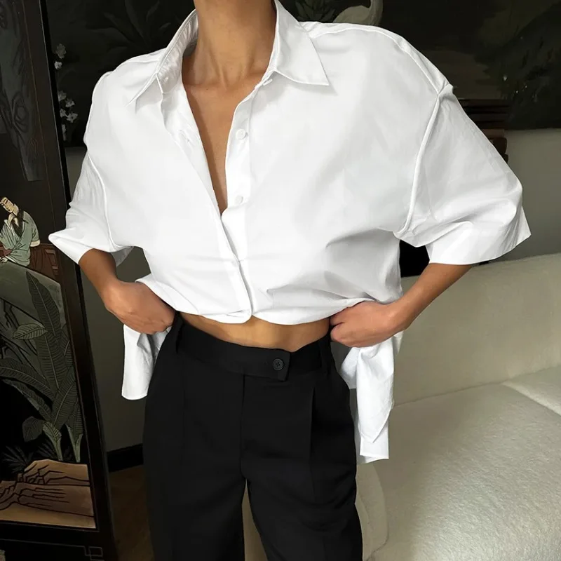 

Spring and Summer Girls Commuter Short-sleeved Top