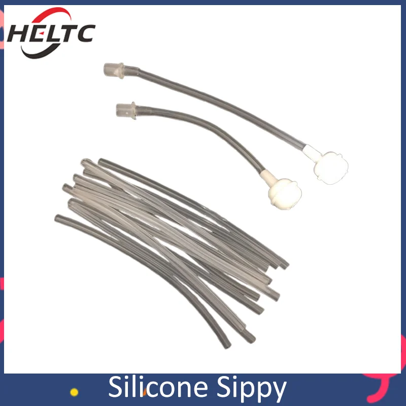 

10PCS Children Thermos Cup Straw Silicone Sippy Replacement Accessory