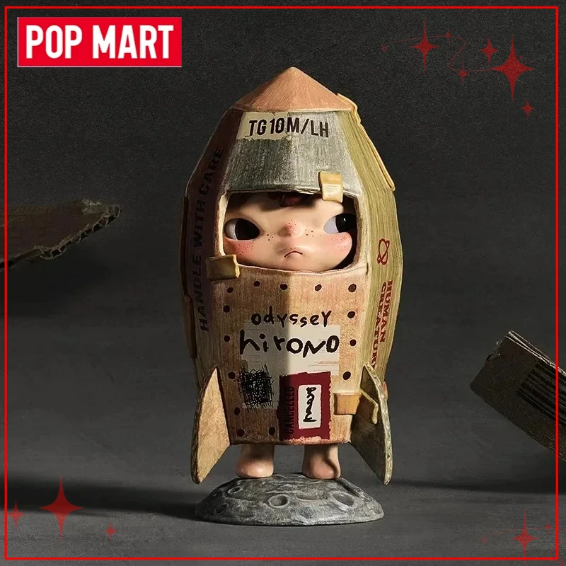 حقيقية POPMART Hirono إعادة تشكيل سلسلة 5V الجيل تمثال صندوق أعمى لعبة عصرية هدية