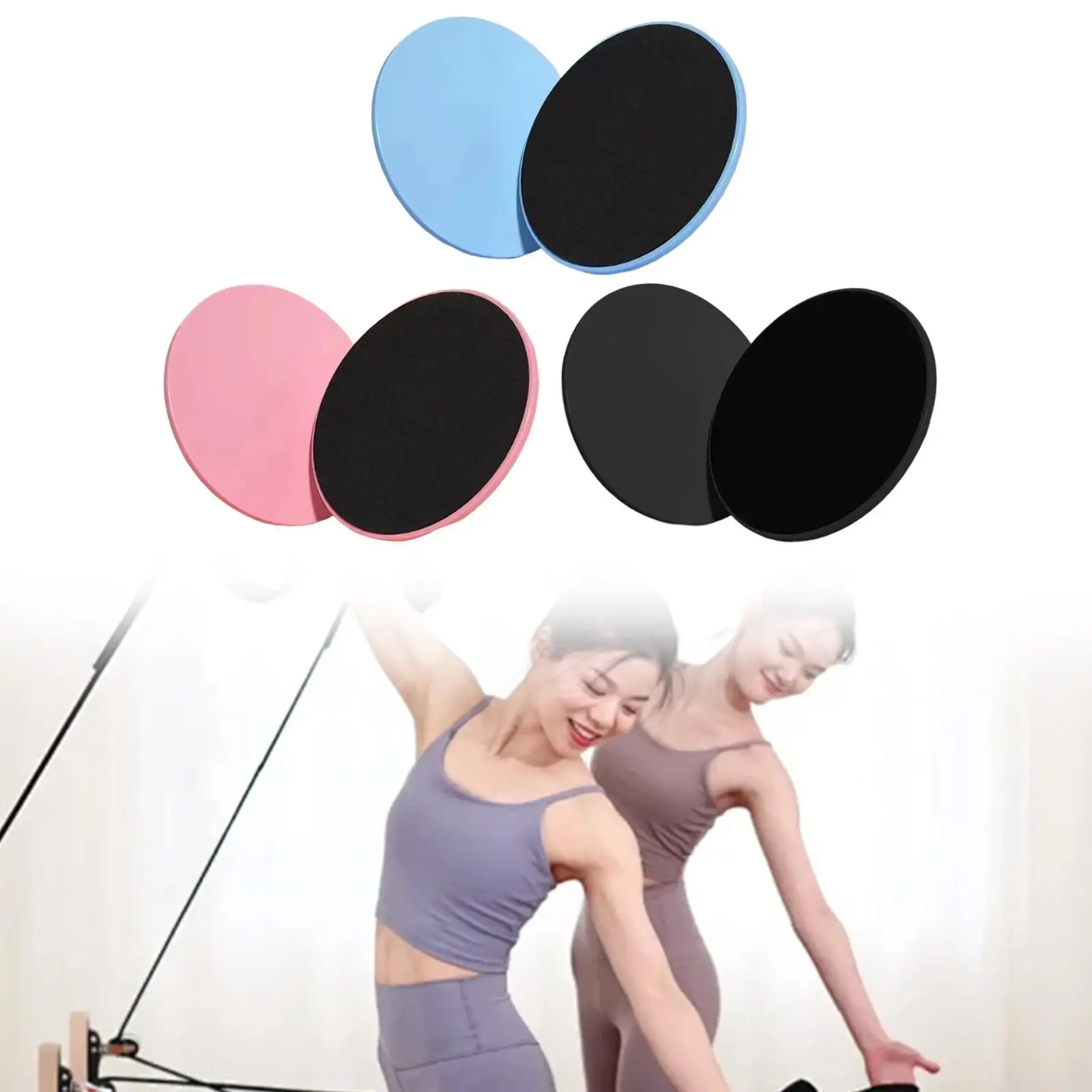Exercise Equipment Core Sliders Gliding Discs Nonslip Fitness Plates for Full Body Home Workouts