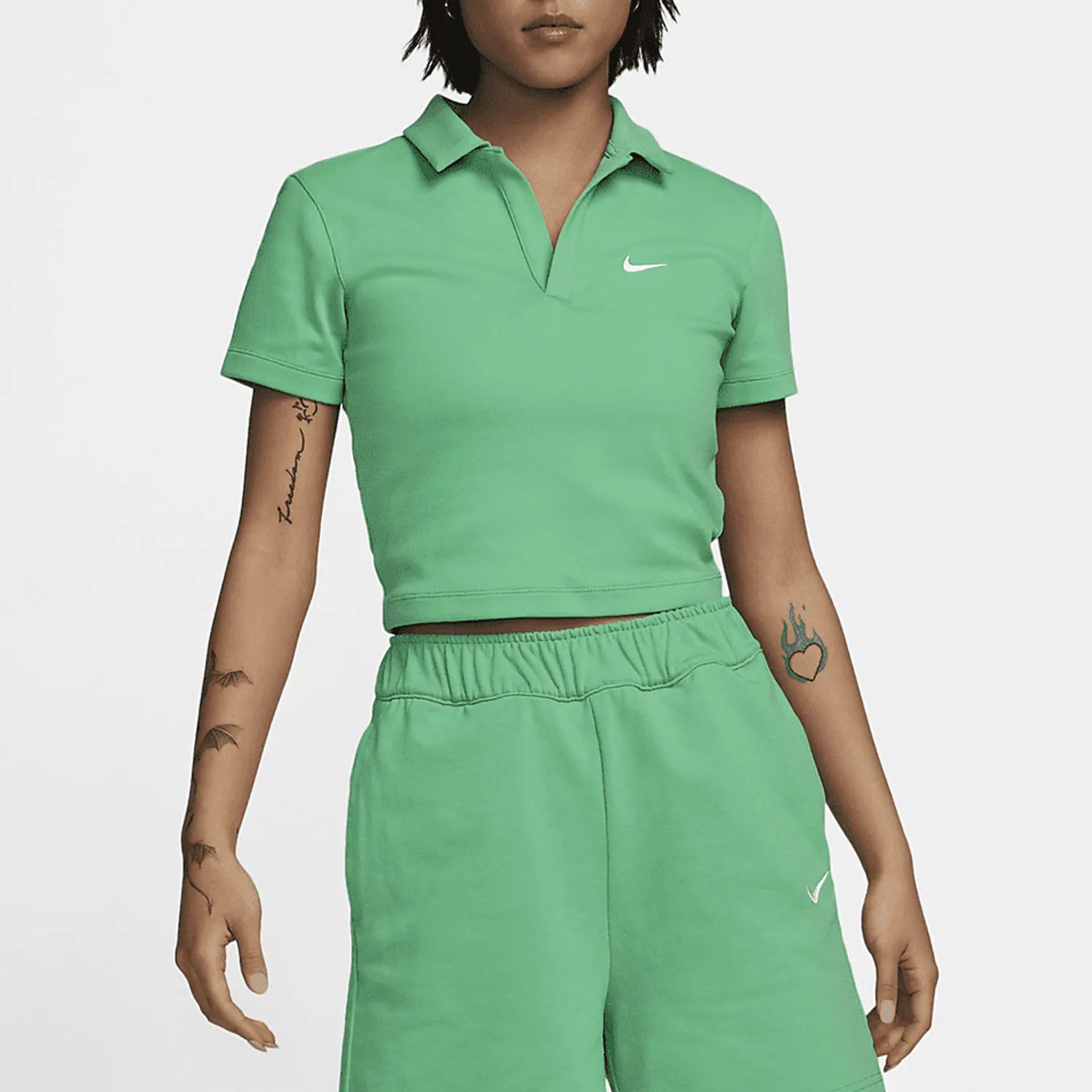 

Nike genuine summer new women's fashionable casual short sleeved polo shirt DV7885-363