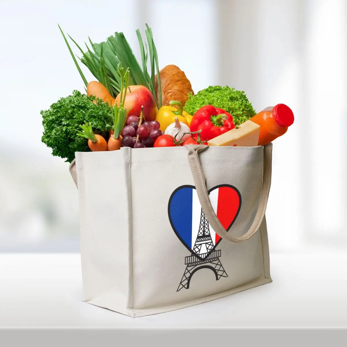 paris tower france Tote Bag tote bag university Cloth bags hand bags