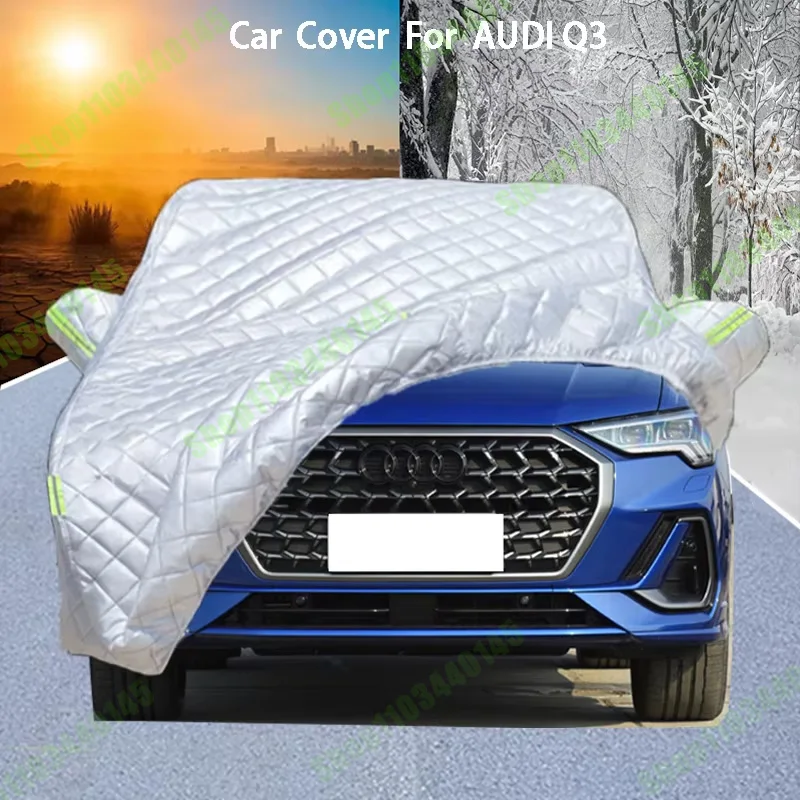 

For AUDI Q3 Car Cover Delivers Hail Protection, Scratch Guard, prevents paint peelingRain & Snow Resistance