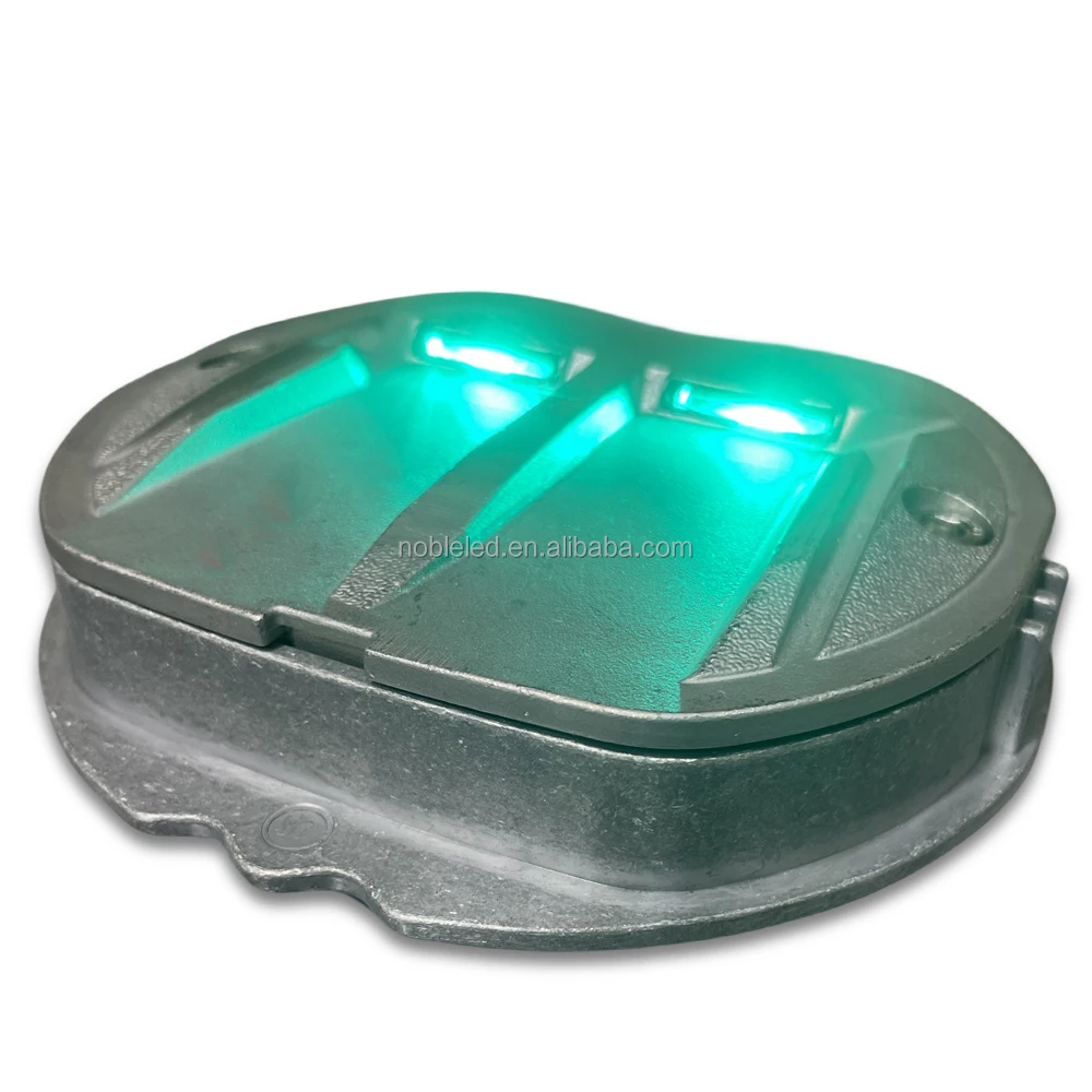 IP68 Waterproof Load-bearing Capacity Of 50 Tons Cat-Head Stud Light Optional Yellow White Red Color 3 Years Warranty