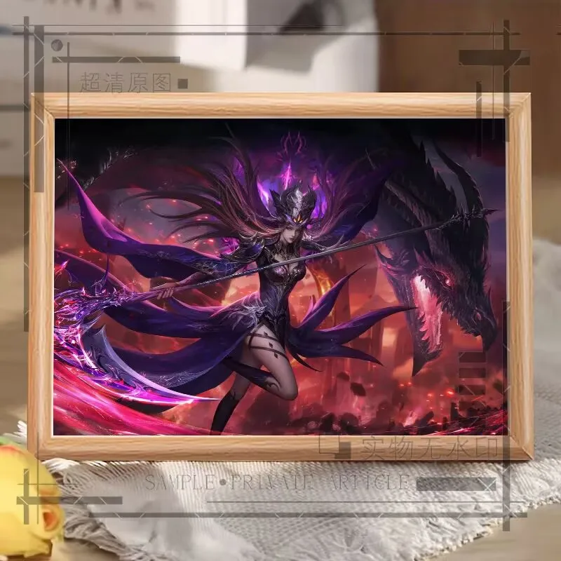 비비동의 "천국을 통한 전투",애니메이션 중국식 간단한 사진 프레임.장식품,기숙사 책상,소울랜드