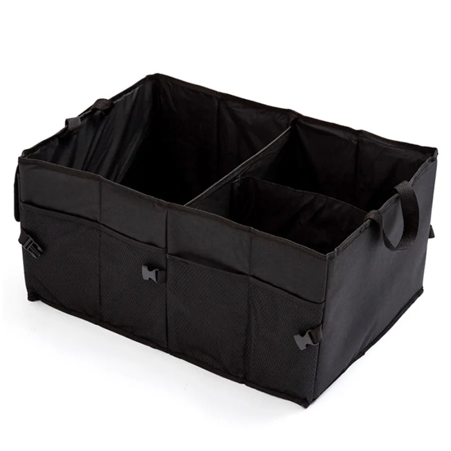 Car storage box car grocery bag multifunctional folding oxford cloth organizer car trunk storage box