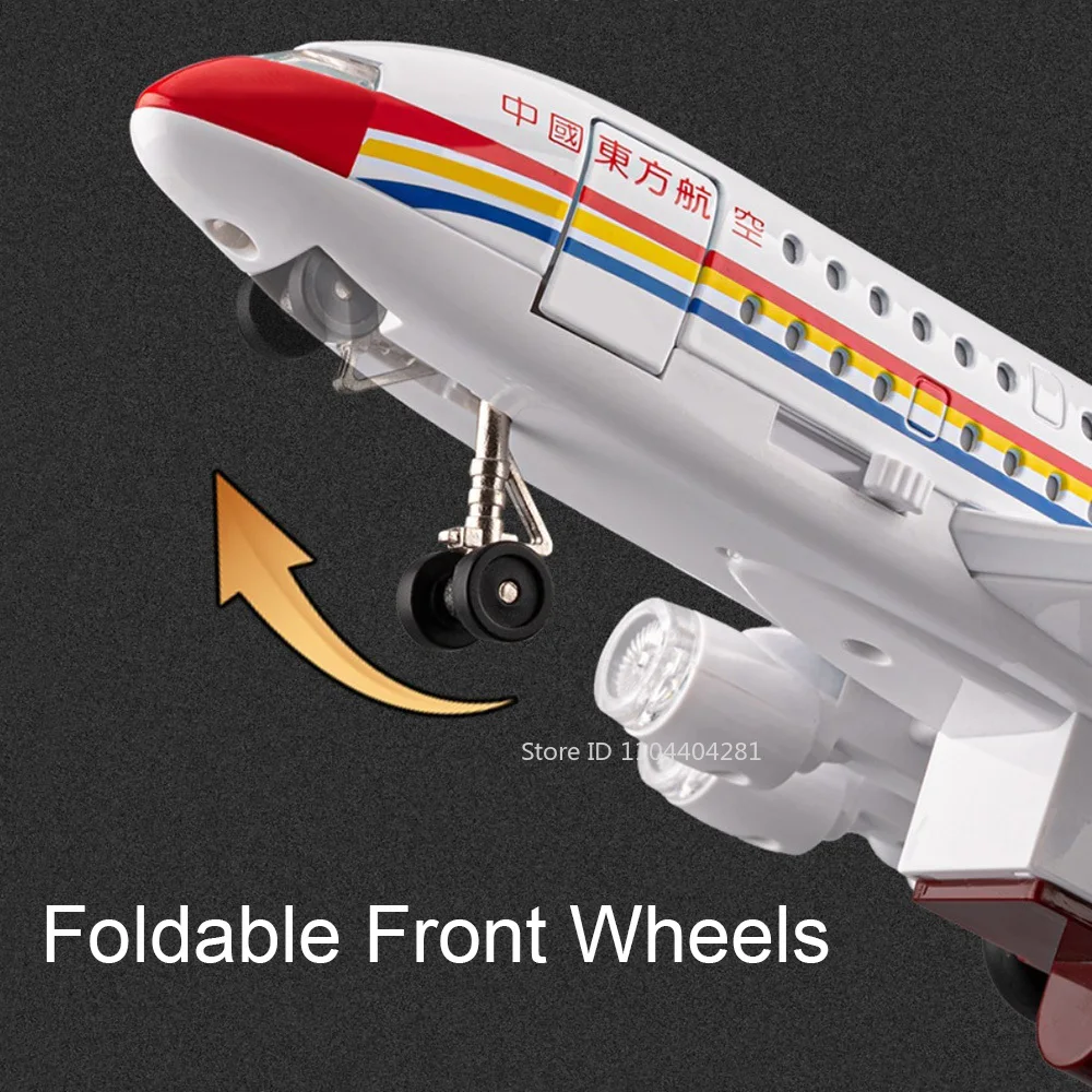 Große Größe 1:32 China Eastern Airlines A380 Sichuan Airline Legierung Diecast Auto Modell Spielzeug Sound Licht Zurückziehen Kinder Geburtstag Geschenk
