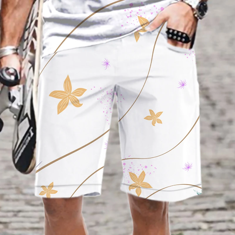 

Шорты мужские пляжные быстросохнущие, модная одежда для плавания с художественным принтом граффити, крутой купальник с эластичным поясом, Летние повседневные Большие размеры