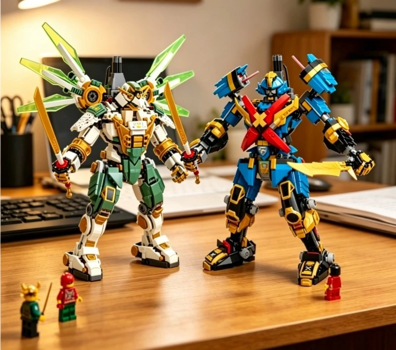 moc-タイタンメカモデル-ビルディングブロック-ブリックおもちゃ-ギフト用