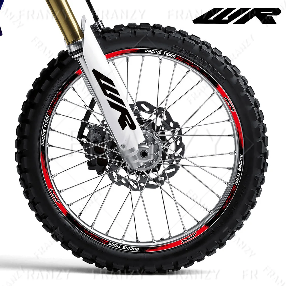 Motorcycle Wheel Sticker Reflective Rim Decal 21\