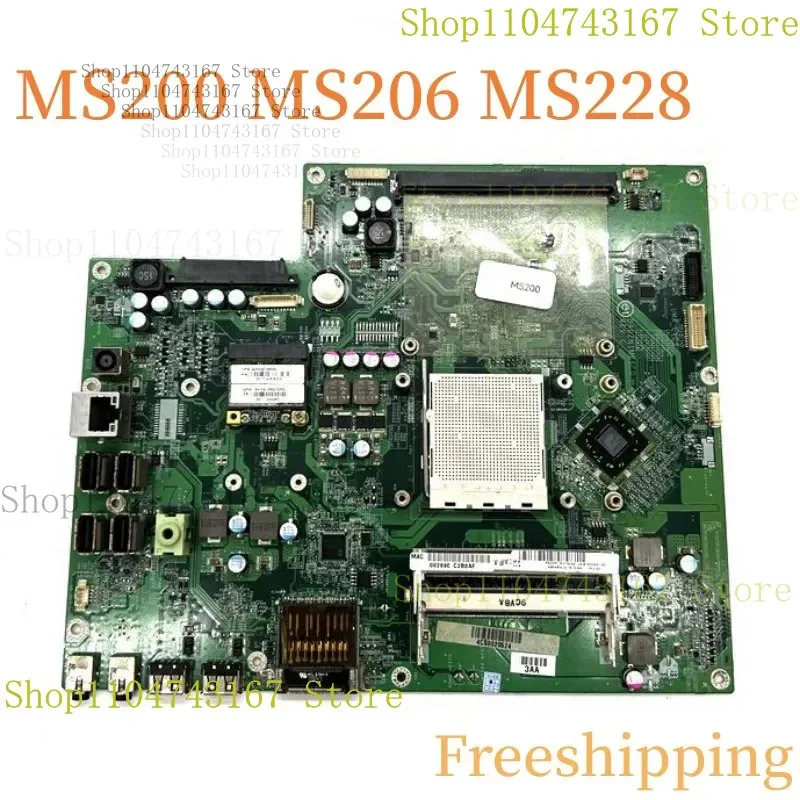 

533328-00 для HP Pavilion MS200 MS206 MS228 AIO, материнская плата DA0ZN1MB6C0, материнская плата, 100% протестирована, полностью работает