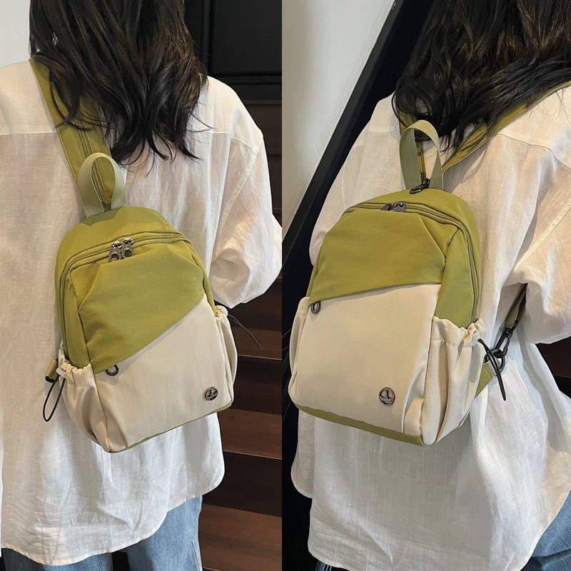 New 5.6 Huaxi Home Color Colion Design Women's Chest Bag 2025 Multi-Functional Single oulder Slant Cross Bag for Colleg...