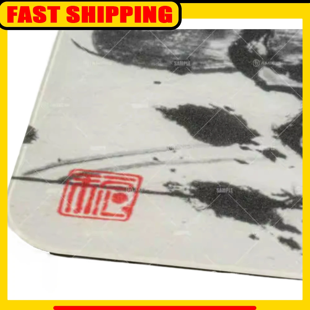 PAN Esports Amicis Joint Name Replicated Glass Mousepad Smooth Speed Mouse Pad Covering primer For APEX Valorant Pc Accessories
