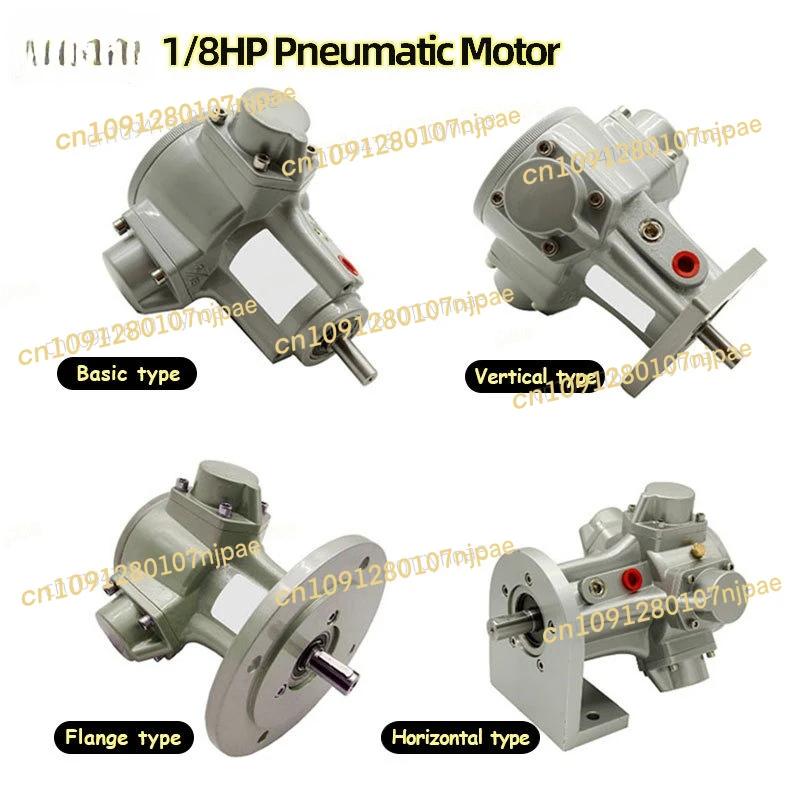 

Air Pneumatic 1/8Hp 1/6Hp Motor 3 Cylinder Piston Forward And Reverse Explosion-Proof Motor Air Powered
