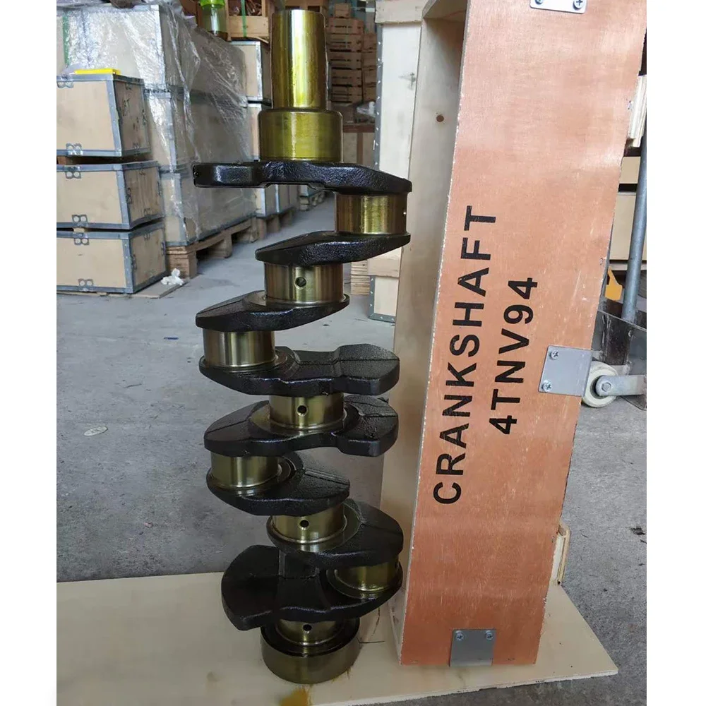 

Excavator Engine Parts 4TNV94 Crankshaft Forged Steel Crankshaft For YM 4TNE88 4TNE84 Crankshaft 129407-21000 On Sale