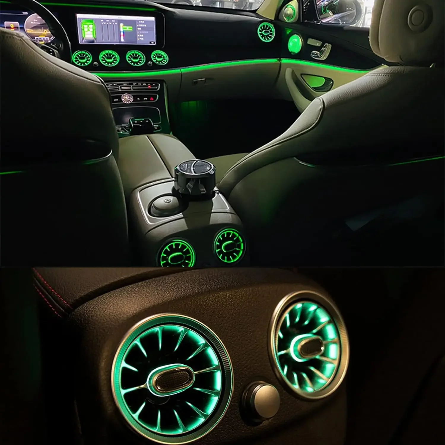 

W213 Auto Lighting System Atmosphere Light Car Interior Ambient Light 5 Piece Kit For Mercedes Benz E-class W213