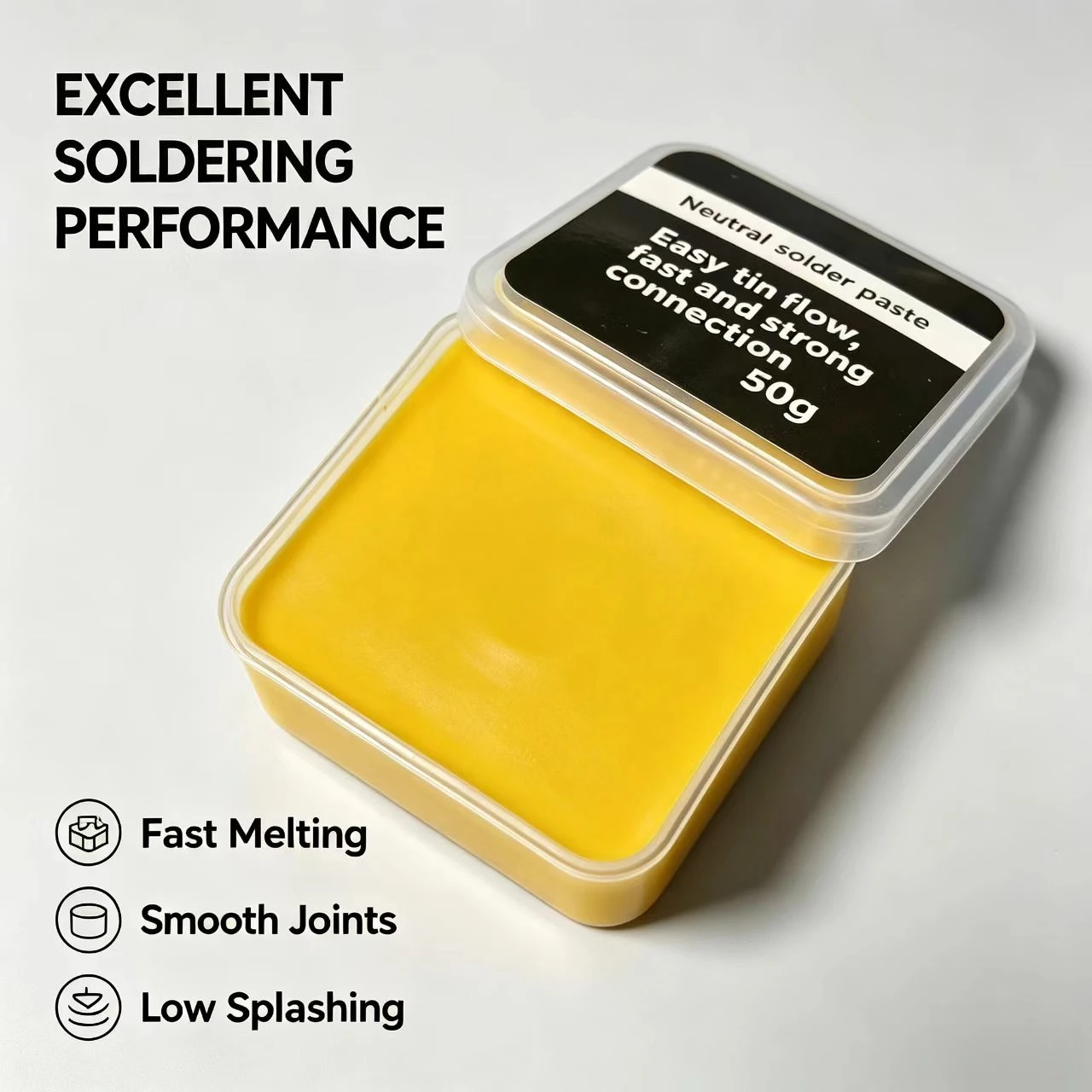 Soldering Auxiliary Tool Solder Paste Flux, Tin Welding Paste for Small Electronic Components & PCB Repair