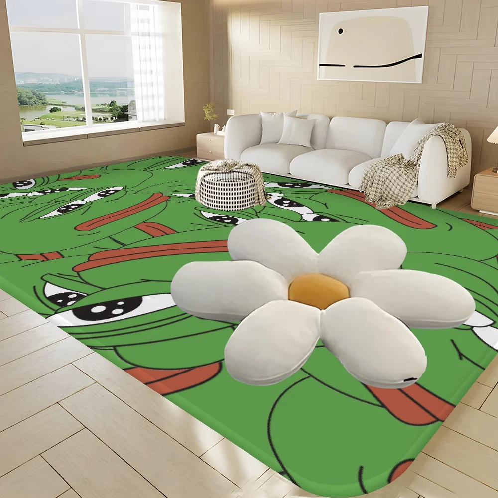 S-Sad F-Frog Door Mat Nordic Style Home Doormat Bathroom-Toilet Mats Bedroom Bedside Mats