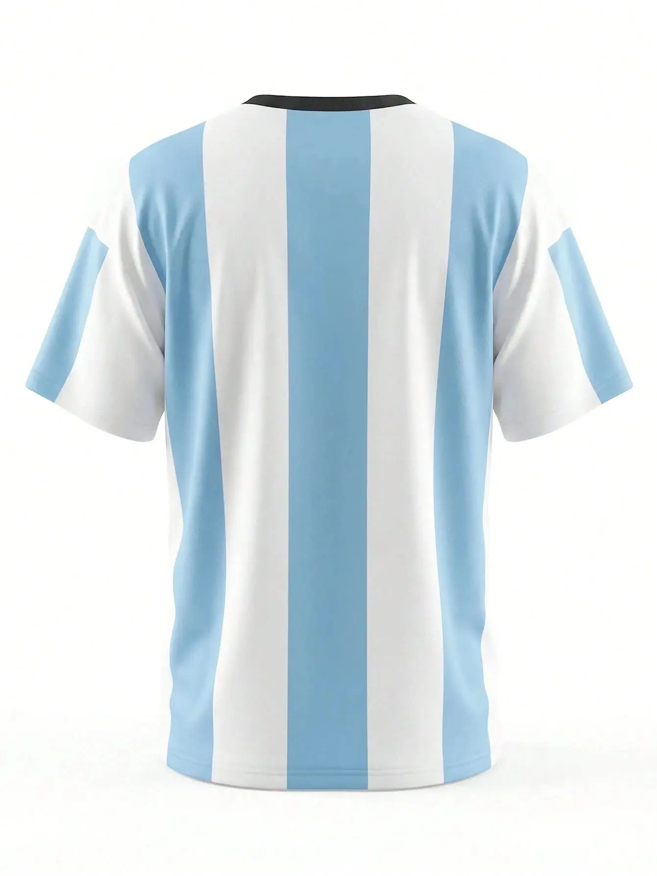 Women Argentina Inspired Number 07 Print T Shirt Summer Short Sleeve Loose Fit Breathable Casual Streetwear Sporty Stylish Tee