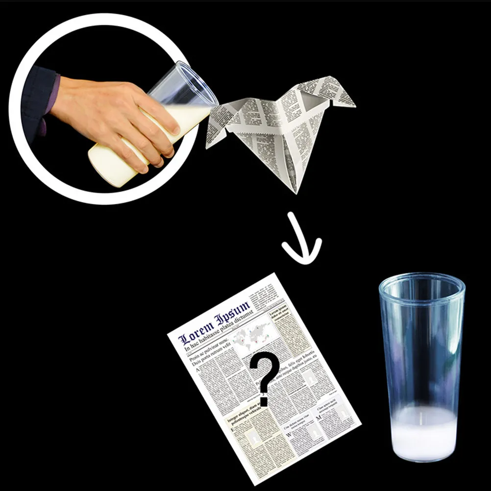 

1 шт. реквизит для фокуса с исчезающим молоком, профессиональный реквизит для выступлений крупным планом, чашки для фокусов, забавный подарок для фокусников