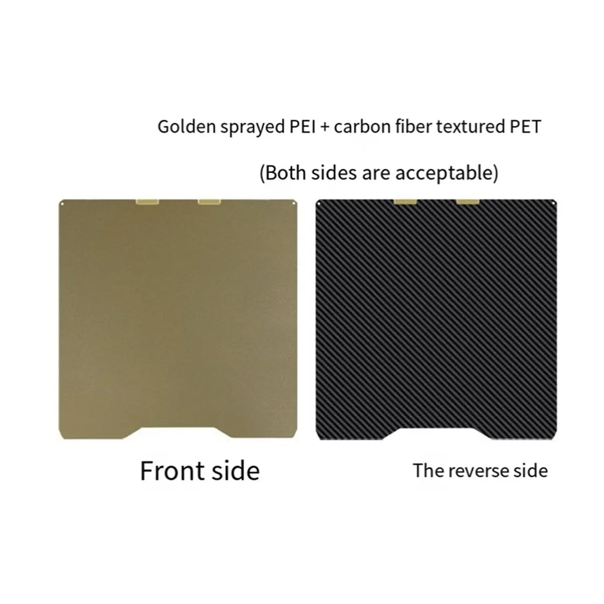 [VALUE PACK]For K2 Magnetic Spring Steel Sheet Removable Heat Bed Double Sided PEI 3D Printer Upgrade 270x293mm