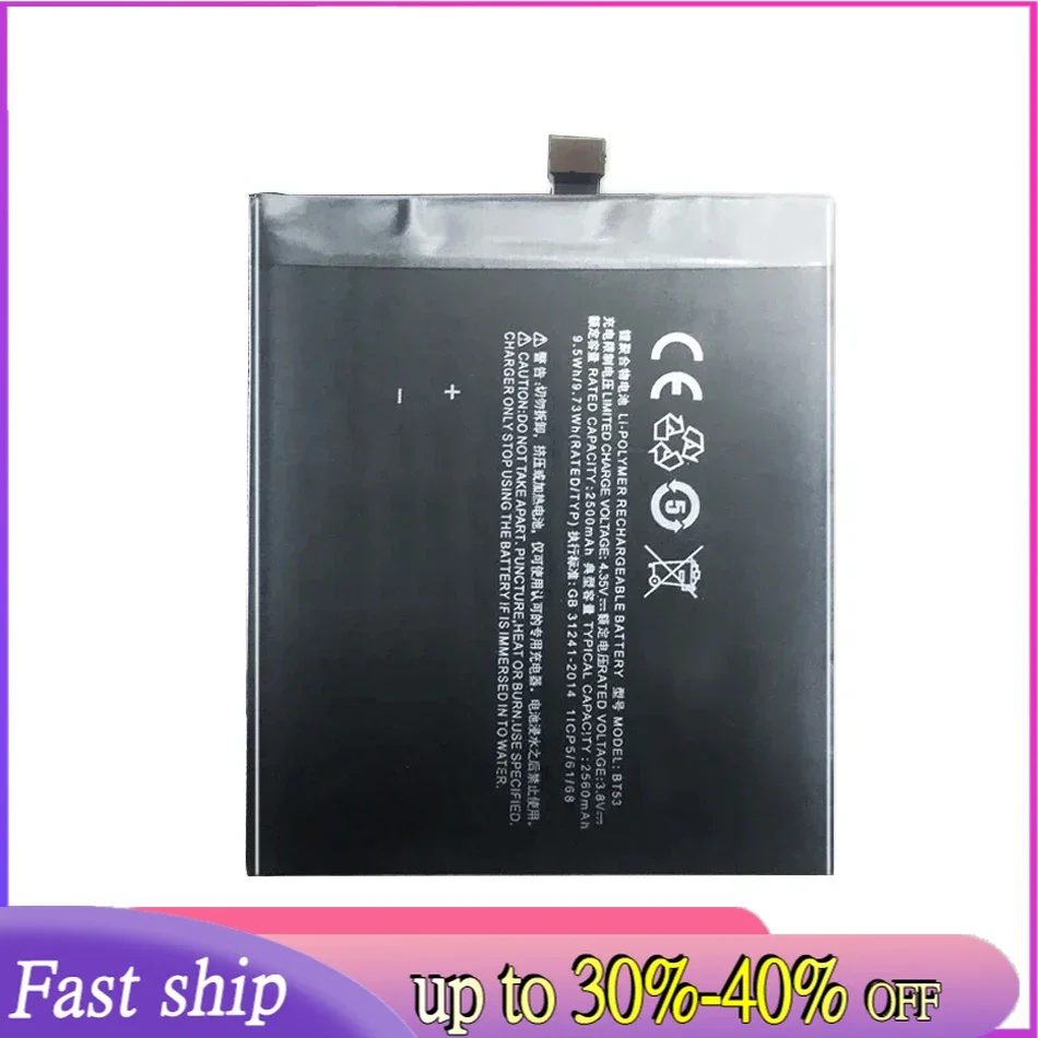 

Mobile Phone Battery Fast Charging BT53 2560mAh For Meizu Meizy Pro6 Pro 6