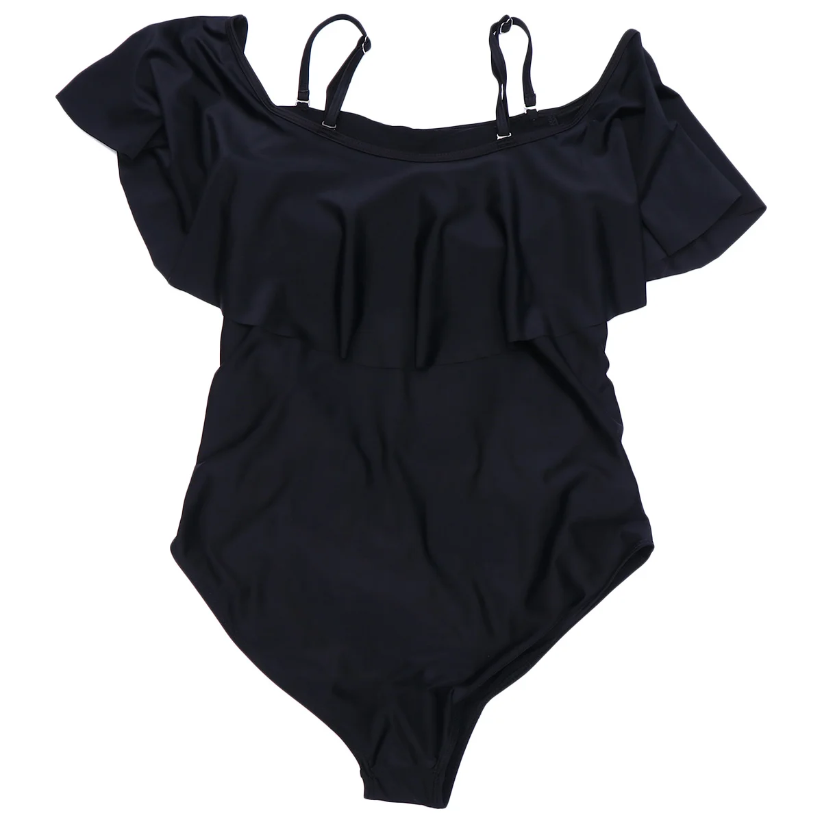 

Black Maternity Swimwear Comfortable Sexy Bikini Fashion Summer Bathing Suit Pregnant Women Ruched Belly Support Size Xl