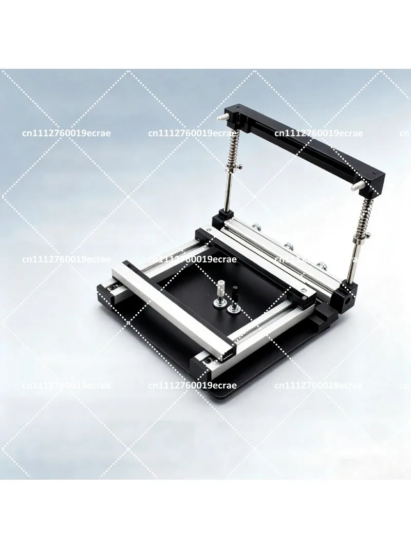 Mini Manual SMT Stencil Printer, PCB Solder Paste Screen Printing Table, Small Steel Mesh Printing Station