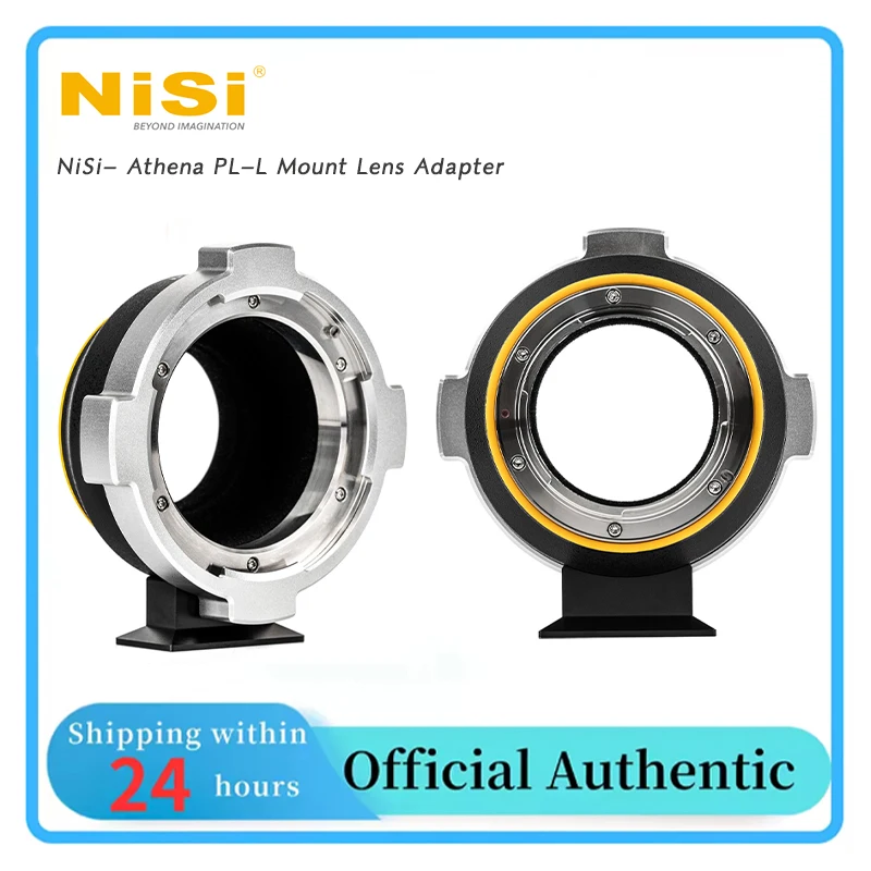 NiSi Athena PL‑L Adapter PL‑to‑L Mount Converter High‑Precision Cinematic Lens Adapter FOR L‑Mount Mirrorless Camera Bodies
