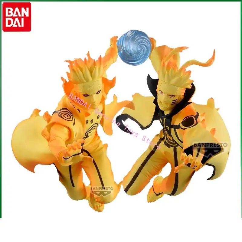 

Bandai оригинальная экшн-фигурка NARUTO SHIPPUDEN A/B GIGO Uzumaki Naruto, модель для хобби, коллекционные настольные украшения