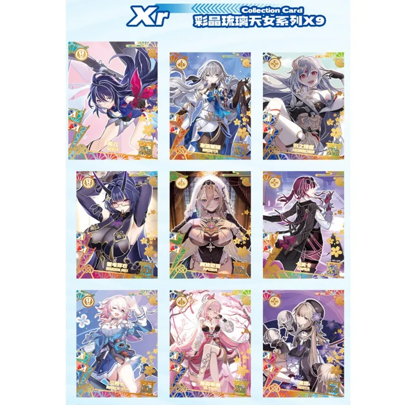 2023 New Goddess Story Cards Beautiful And Elegant 2 Booster Box Tcg Card Sleeve Kawaii Girl Game Anime Gift Toys