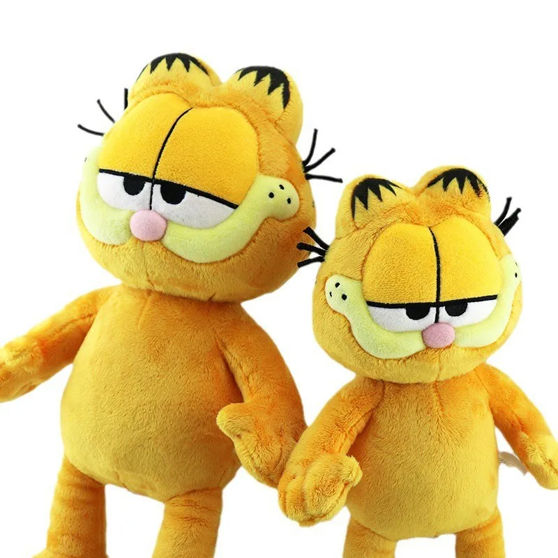 Disney Garfield Plush Toy Kitty Fat Cat Stuffed Doll Animal Garfield Kittens Plush Toy Kawaii Kid Accompanying Sleep Xmas Gift